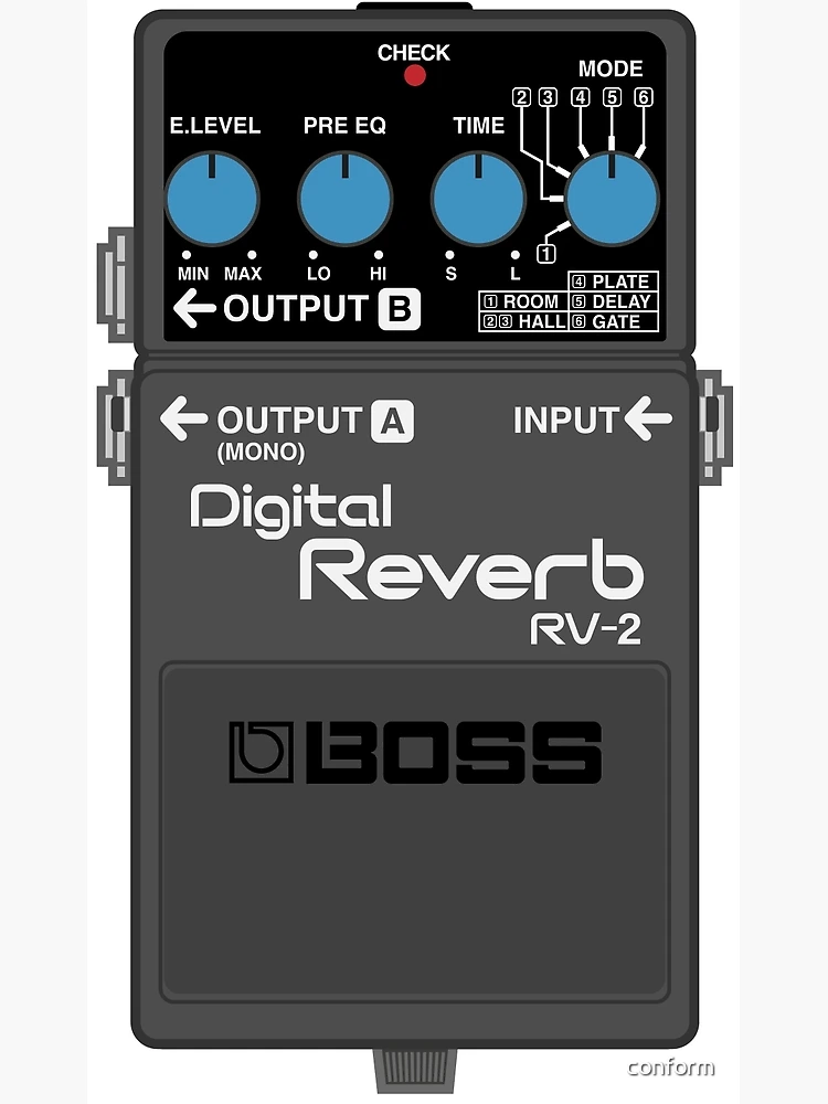 ギター BOSS RV-2 flat,750x,075,f-pad,750x1000,