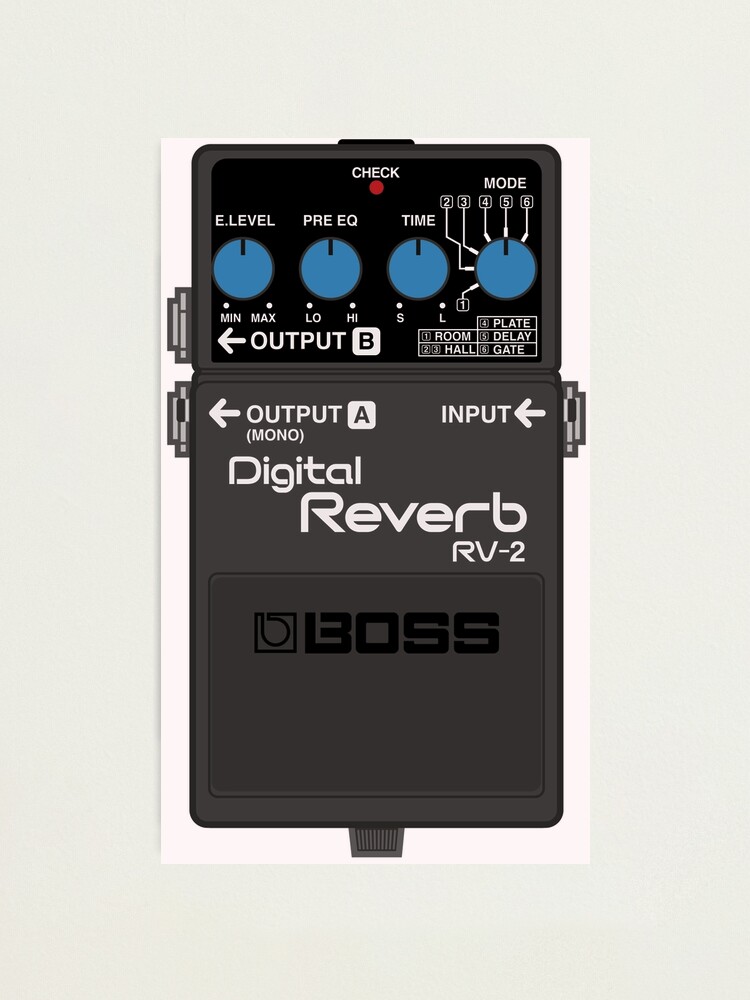 BOSS RV-2 Digital Reverb 【公式通販】