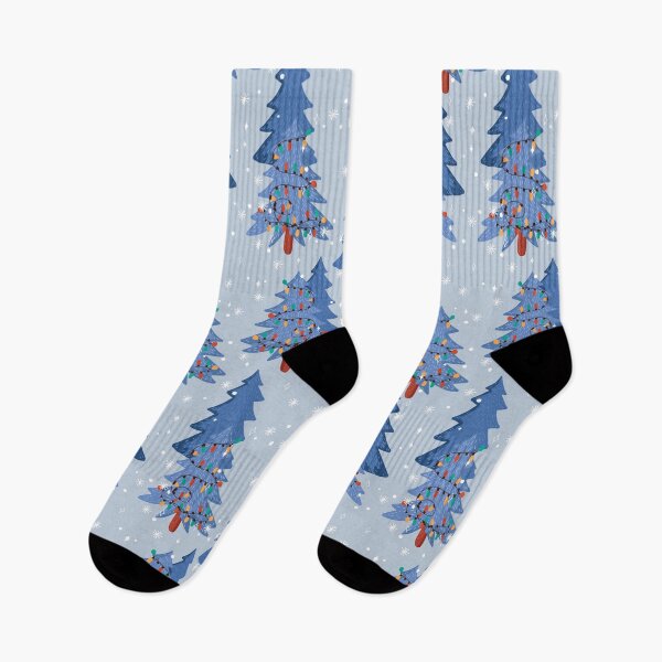 Artikelvorschau, Blaue Weihnachtsbäume entworfen und verkauft von pugmom4.