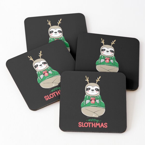 Item preview, Merry Slothmas designed and sold by blackdogshop.