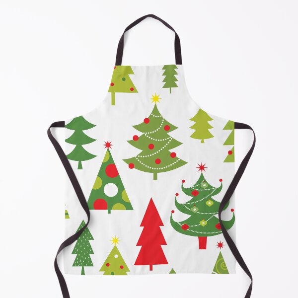 Item preview, Cute Colorful Christmas Trees designed and sold by pugmom4.