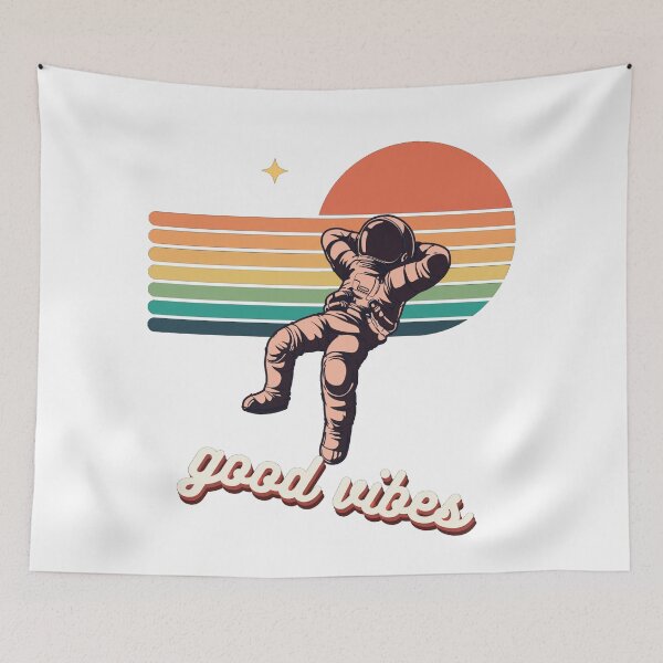 Item preview, Good vibes - spaceman designed and sold by PellSilversmith.