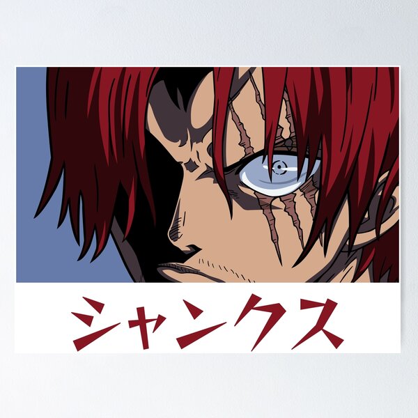 Shanks One Piece Red Hair Shanks Matte Finish Poster Paper Print -  Animation & Cartoons posters in India - Buy art, film, design, movie,  music, nature and educational paintings/wallpapers at