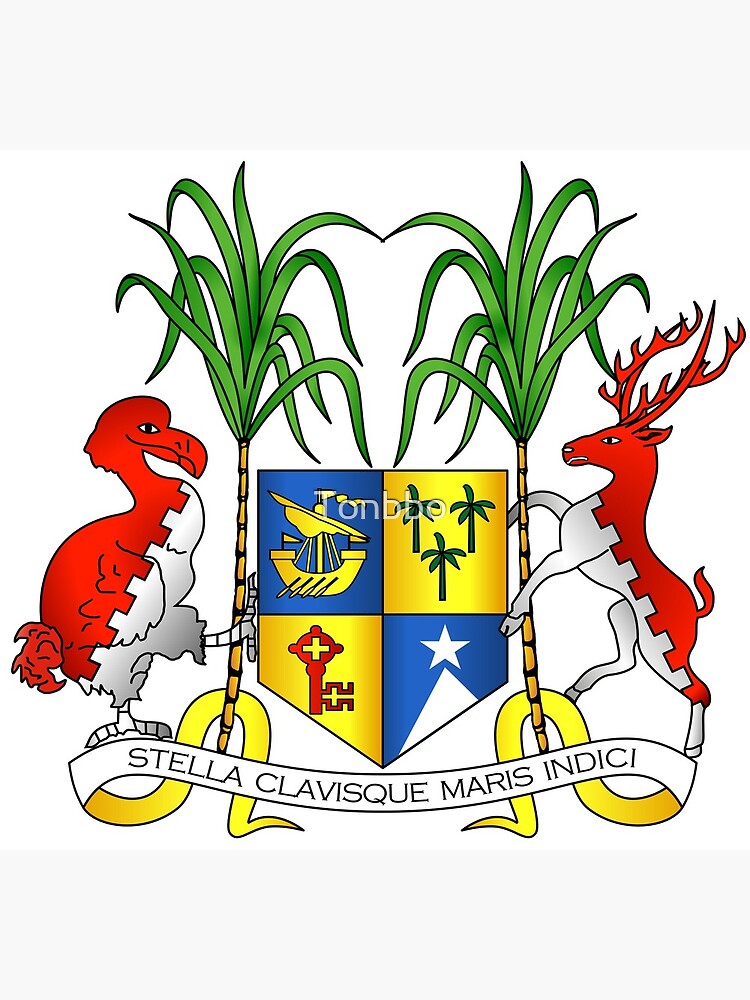 &ldquo;Mauritius Coat of Arms&rdquo; Photographic Print by Tonbbo | Redbubble
