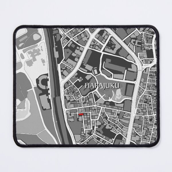 Item preview, Harajuku Map designed and sold by SawaArtDesign.