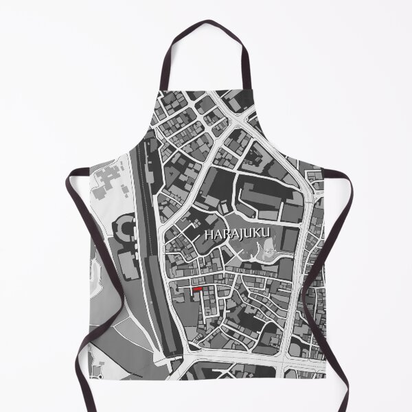 Item preview, Harajuku Map designed and sold by SawaArtDesign.