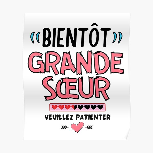 Posters Sur Le Theme Annonce Grossesse Redbubble