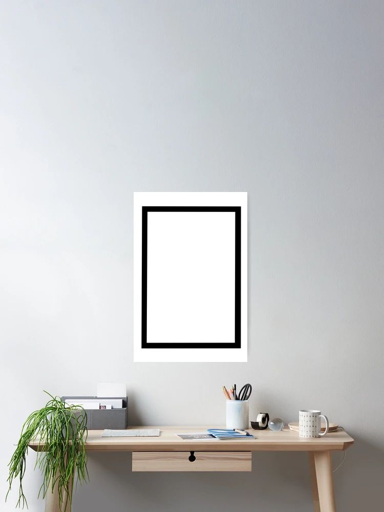Thumbnail 2 of 3, Poster, Rectangle Design designed and sold by SimpleDees.