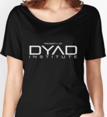 Property of DYAD Institute (Black) - Orphan Black Women's Relaxed Fit T-Shirt