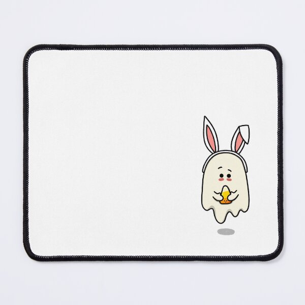Item preview, Cute Ghost Dressed as Bunny with Candy-Corn designed and sold by sammleavitt.