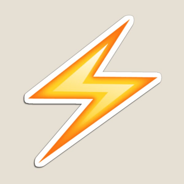Yellow Lightning Bolt Emoji Emojis Cuteemoji Overlay Images