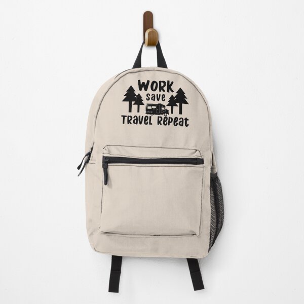 Item preview, Work save travel repeat designed and sold by sams-eshophere.