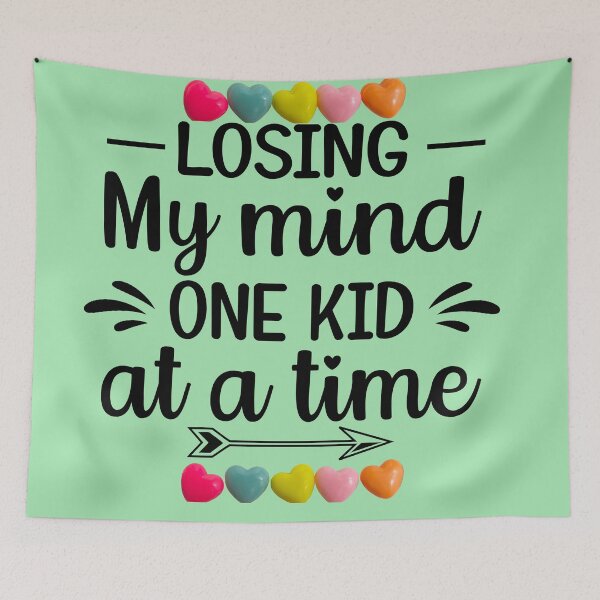 Item preview, Losing MY Mind One Kid At A Time designed and sold by starfishstuff.