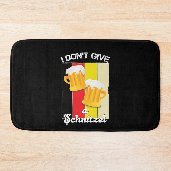 Item preview, I Don't Give A Schnitzel Funny Oktoberfest Beer Lover designed and sold by SharpThreadZ.