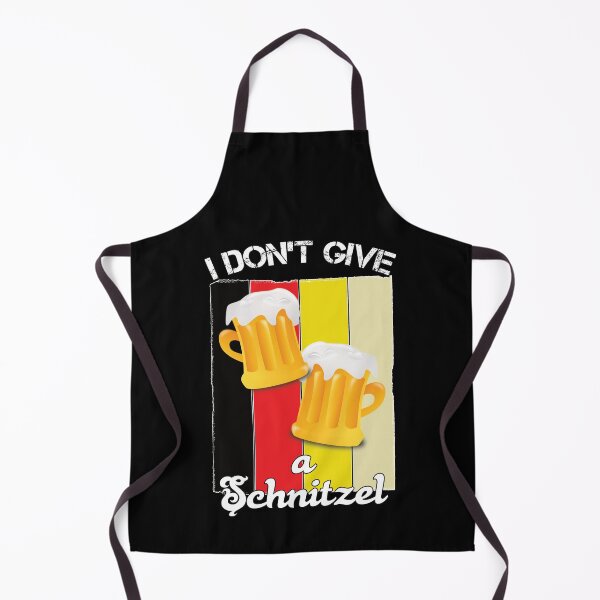 Item preview, I Don't Give A Schnitzel Funny Oktoberfest Beer Lover designed and sold by SharpThreadZ.