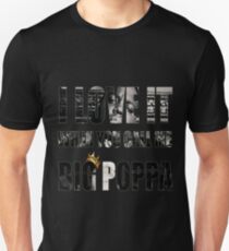 Camiseta ajustada Me encanta cuando me llamas gran poppa