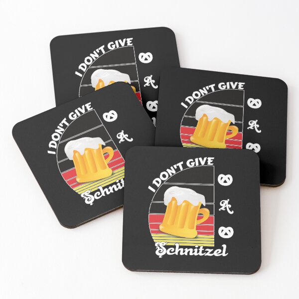 Item preview, I Don't Give A Schnitzel Beer Lover Funny Oktoberfest designed and sold by SharpThreadZ.