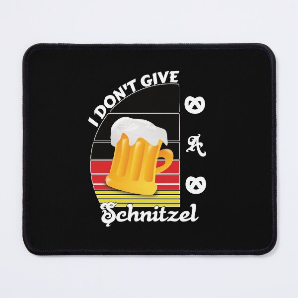 Item preview, I Don't Give A Schnitzel Beer Lover Funny Oktoberfest designed and sold by SharpThreadZ.