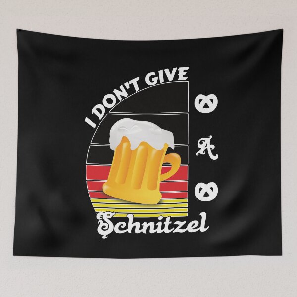 Item preview, I Don't Give A Schnitzel Beer Lover Funny Oktoberfest designed and sold by SharpThreadZ.
