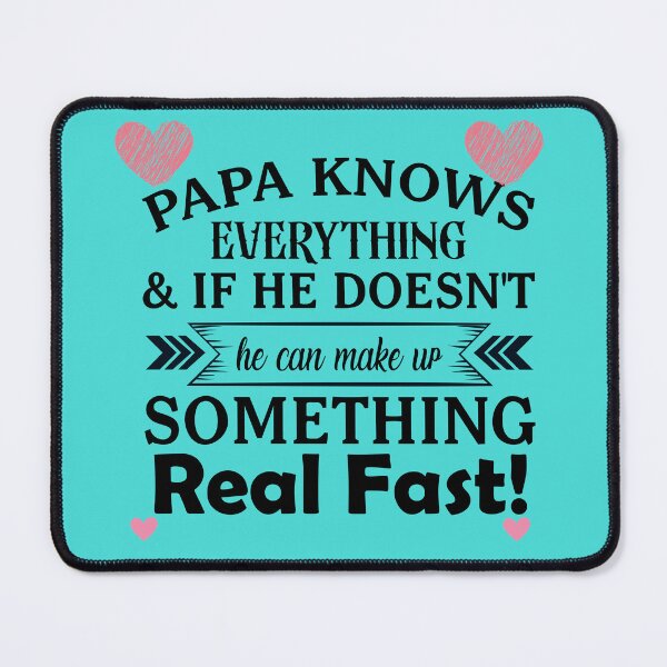 Item preview, DAD KNOWS ALL?? designed and sold by starfishstuff.