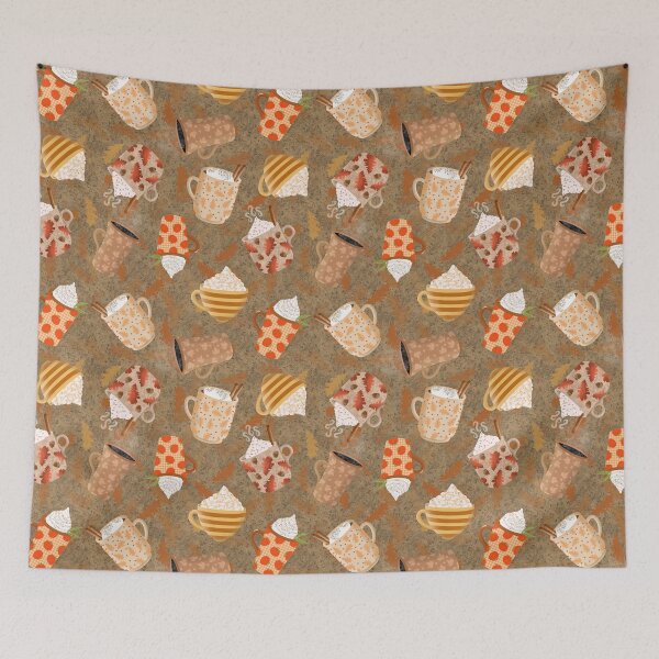 Item preview, Cinnamon Vanilla Hot Chocolate on Milk Chocolate designed and sold by MarcyBrennanArt.