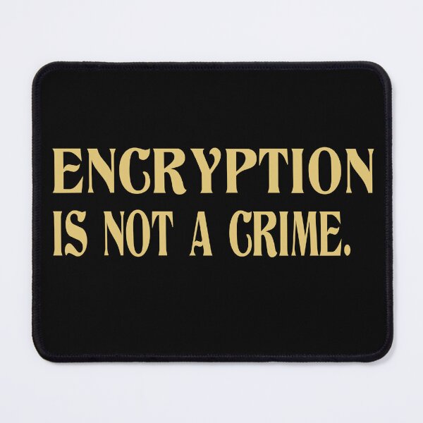 Item preview, encryption is not a crime designed and sold by retro10.