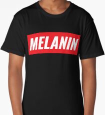 Melanin Red Long T-Shirt