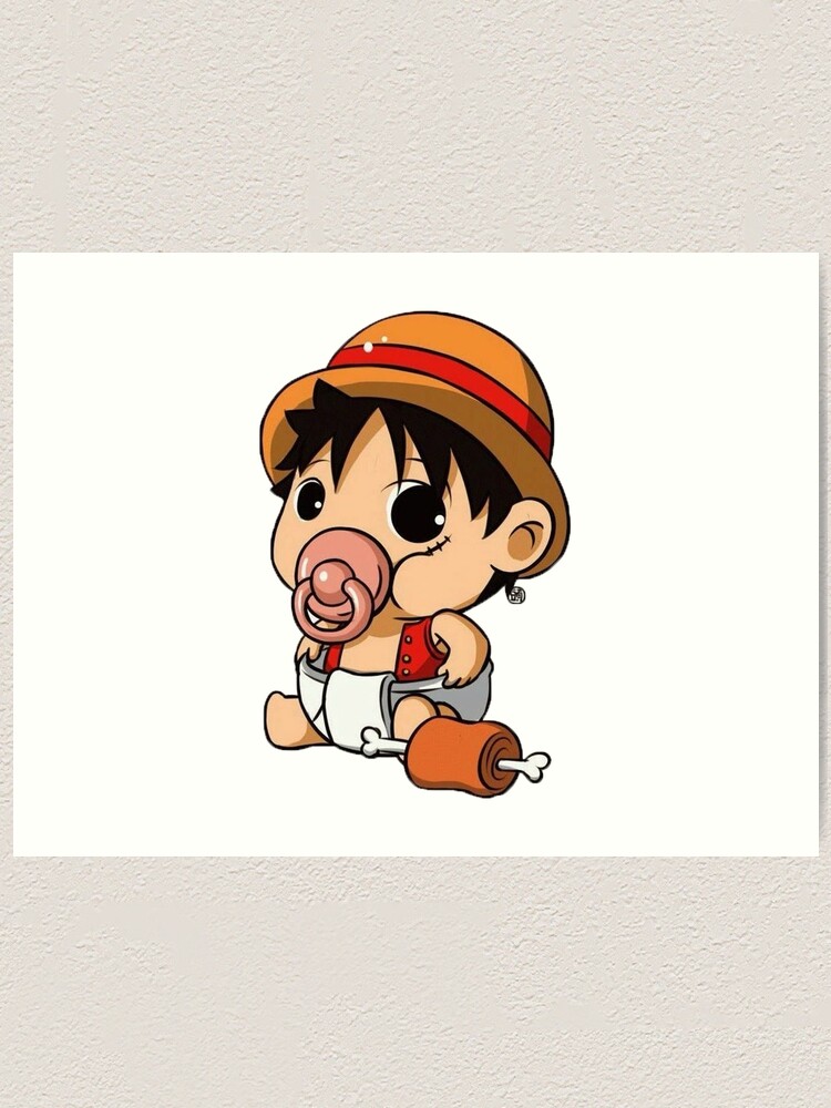 Luffy small Chibi cute  One piece luffy, Anime, Luffy