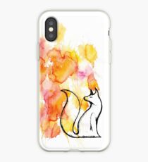 Fox Splatter iPhone Case