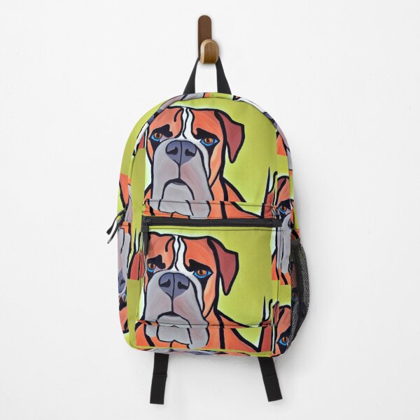 Item preview, Funny Cool Boxer Dog Cubism Style Art designed and sold by Nature's Fancy.