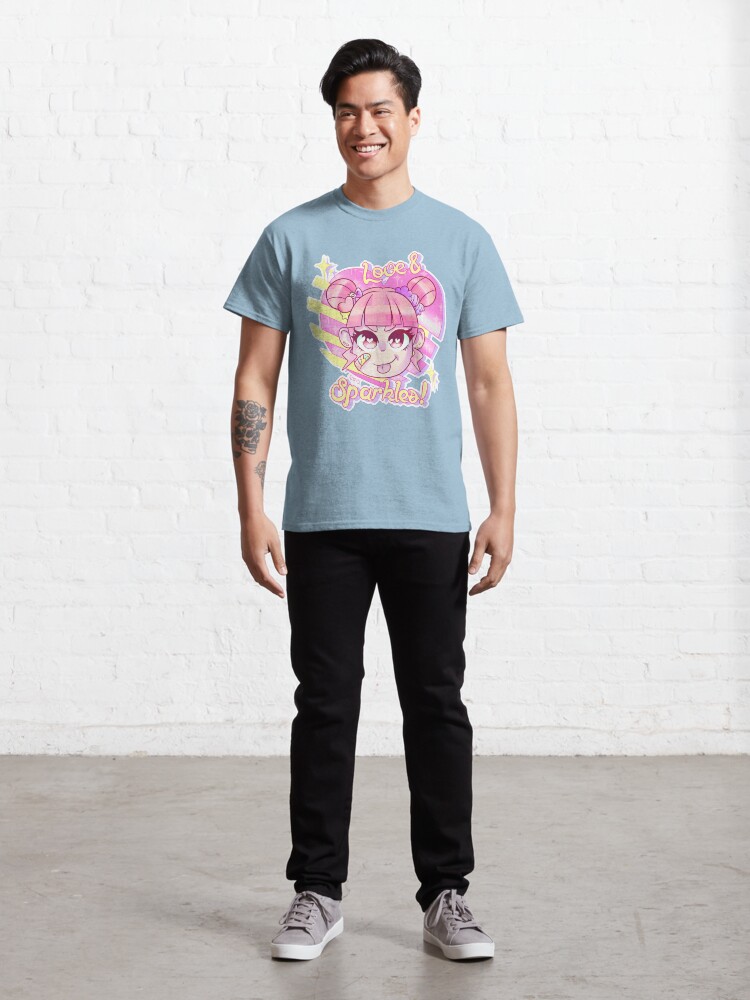 Alternate view of Love & Sparkles! Classic T-Shirt