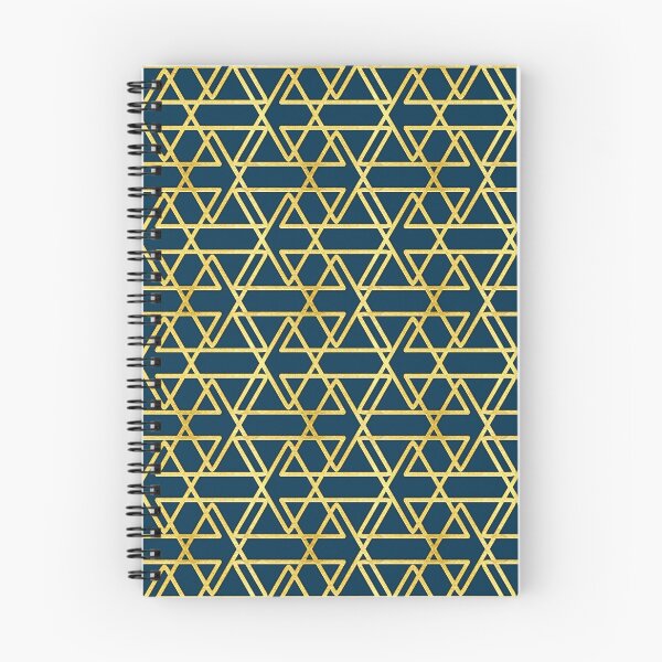 Item preview, Gold Tribal Pattern on Prussian Blue  designed and sold by Salote Faotusia.