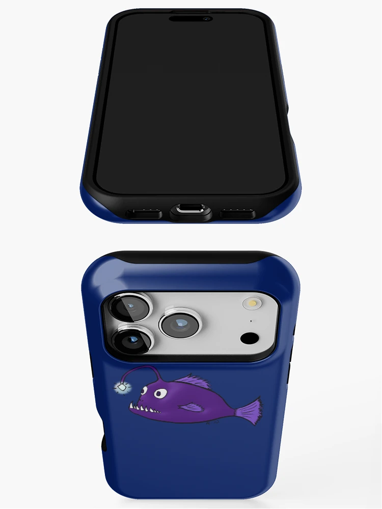 Thumbnail 3 of 4, iPhone Case, Angler Fish designed and sold by RayRayViolet.