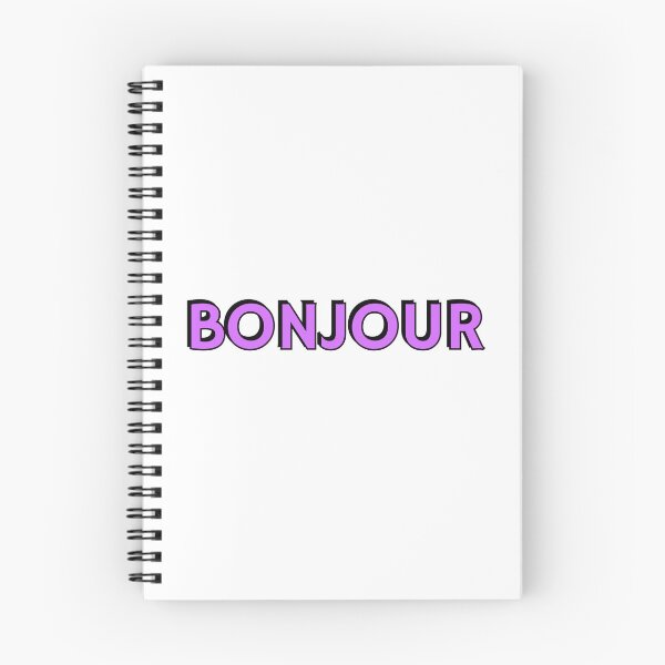 Item preview, BONJOUR - French for good day, good morning designed and sold by Inspirationmotivation.