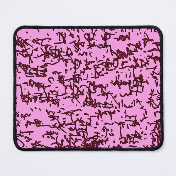 Item preview, Doodles red pink background. designed and sold by MirBer.
