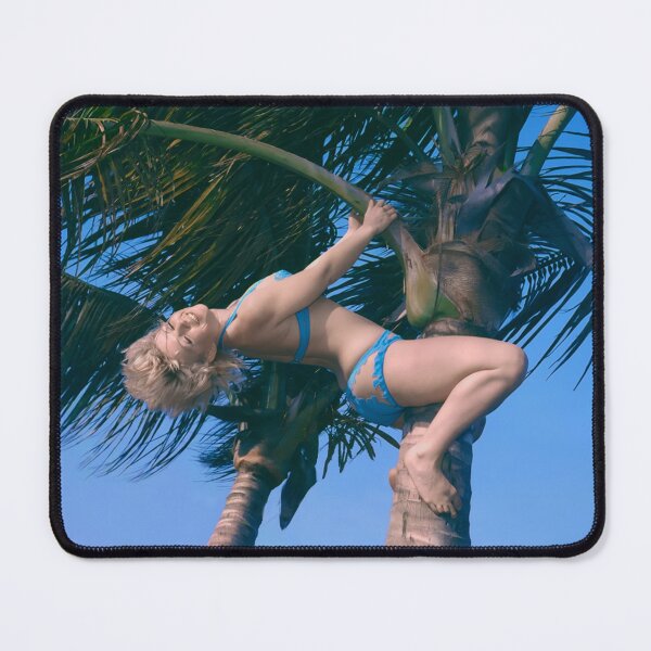 Item preview, Florida Postcard  -  Blonde in the palm tree designed and sold by Lowtech.