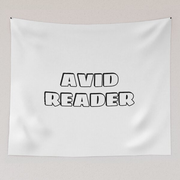 Item preview, AVID READER back to school gift idea designed and sold by Inspirationmotivation.