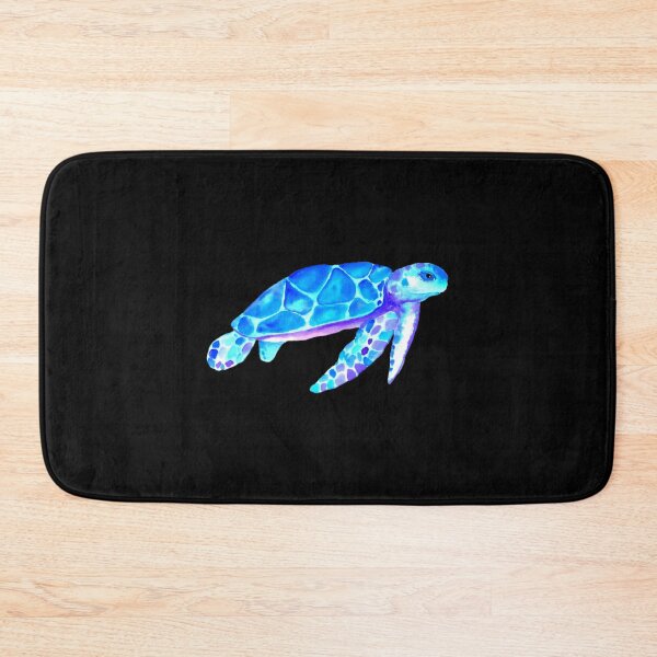 Item preview, Sea Turtle Watercolor Blue designed and sold by The Love Quill.