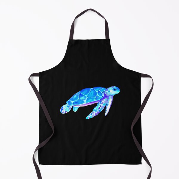 Item preview, Sea Turtle Watercolor Blue designed and sold by The Love Quill.