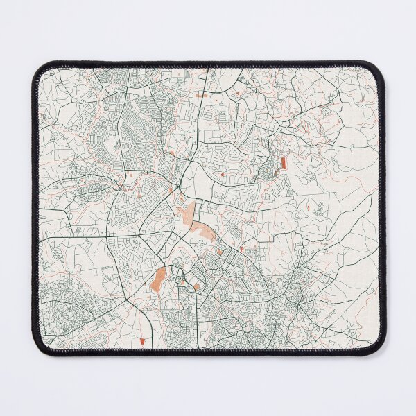 Item preview, Lilongwe City Map of Malawi - Bohemian designed and sold by deMAP.