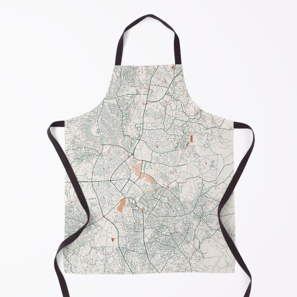 Item preview, Lilongwe City Map of Malawi - Bohemian designed and sold by deMAP.