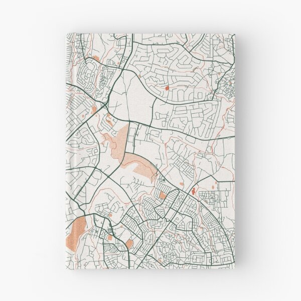 Item preview, Lilongwe City Map of Malawi - Bohemian designed and sold by deMAP.