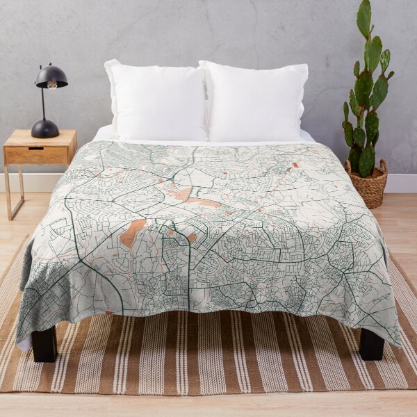 Item preview, Lilongwe City Map of Malawi - Bohemian designed and sold by deMAP.