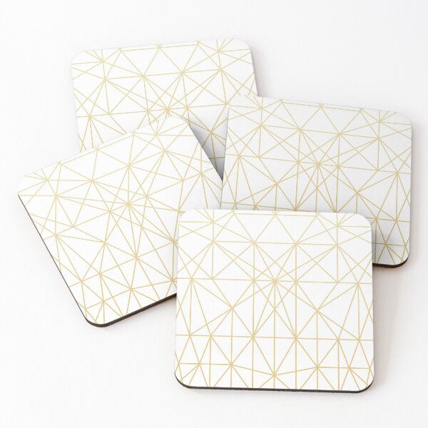 Item preview, Gold Geometric Lines designed and sold by Blue-Banana.