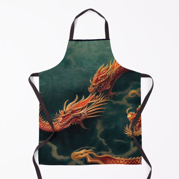 Item preview, Red Dragon on water designed and sold by Myriam Iart.