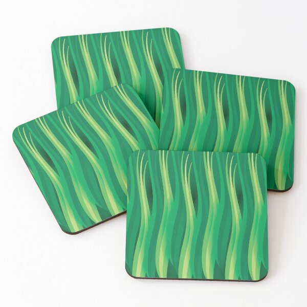 Item preview, Green Ocean Sea Waves - relaxing pattern designed and sold by houseofwray.