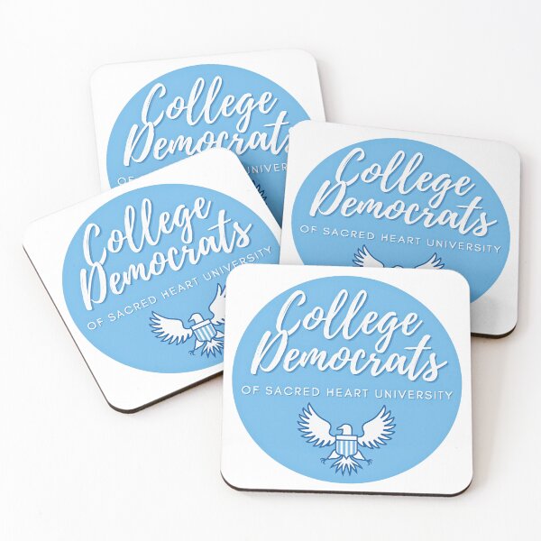 Item preview, Logotipo circular de los demócratas universitarios de SHU designed and sold by shucollegedems.