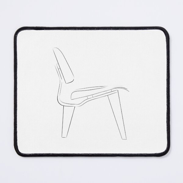 Item preview, Eames Plywood Chair Drawing  designed and sold by Rosadraws.