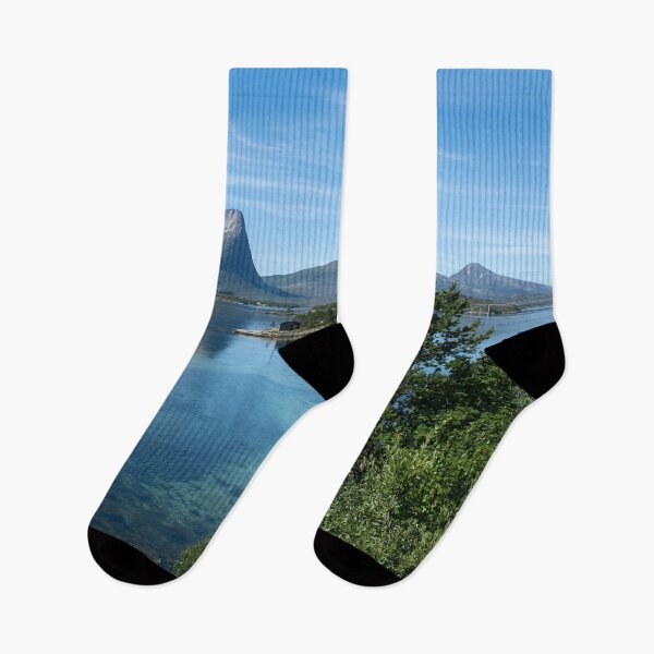 Item preview, Wonderful landscapes in Norway. Nordland. Beautiful scenery of Kjerringstraumen Bru (Efjord bridges) on the Efjorden. Another planet background. It is located in Narvik municipality. designed and sold by Maurizio Fabbroni.