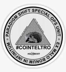 #COINTELTRO FEPE BADGE Sticker